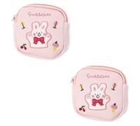 FRCOLOR 2pcs Sanitary Napkin Bag for Women Portable Period Pouch Multi-Function Small Pouch Bag for Teen Girls