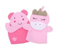 FRCOLOR 2pcs Shower Gloves Exfoliating Glove for Bathing Washcloths Bath Compact Exfoliating Mitten for Skin Scrubbing Mittens for Shower Mitt Use