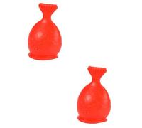 FRCOLOR 2pcs Silicone Lip Plumping Tool Lip Enhancer Moisturizing Cute Fish Shape Youthful Appearance