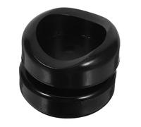 FRCOLOR 2pcs Silicone Saxophone Thumbs Rest Cushion Durable Black Cover Pads for Alto Tenor Soprano Sax Accessories Left Handed Musical Support Easy Installation