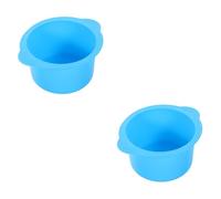 FRCOLOR 2pcs Silicone Wax Warmer Liner Bowl Replacement for Wax Warmer Perfect for Hair Removal