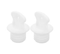 FRCOLOR 2pcs Small Hot Water Bottle Stopper 1.5x1.55cm Rubber Leakproof Sealing Plugs for Hot Water Sack Replacement Caps