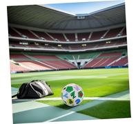 FRCOLOR 2pcs Soccer Ball Soft Lightweight Alphabet Football for Boys Safe Junior Practice Ball for Indoor Outdoor Play and Preschool Learning