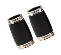FRCOLOR 2pcs Soprano B Flat Clarinet Clarinet Two Section Tubes for Tuning for Practice and Performance