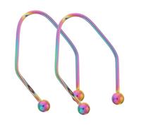 FRCOLOR 2pcs Stainless Steel Dimple Face Maker and Dimple Imprinter for Cheeks Facial Care Exerciser to Develop Natural Personal Face Trainer Suitable for Women and Men