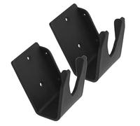 FRCOLOR 2pcs Sturdy Scanner Holder for Barcode Reader Wall Mount Desktop Pos Stand Plastic Scan Gun Bracket for Retail Checkout Warehouse