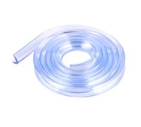 FRCOLOR 2PCS Transparent Thick Silicone Corner Protector Cushion Strips for Safety and Furniture Edge Bumper Pads Easy to Install and Remove Childproofing Buffer Guard for Tables and