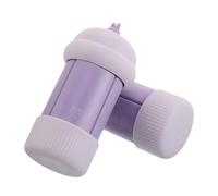 FRCOLOR 2pcs Travel-sized Toiletries Set Silicone Dispensing Bottles Leakproof Squeeze Bottle Set Portable Refillable Travel for Shampoo Lotion Liquid Soap The Go