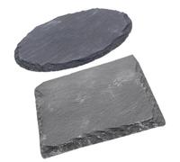 FRCOLOR 2pcs Turtle Basking Platform Natural Rock Resting Terrace for Reptile Habitat Outdoor Tortoise Playground Multi-functional Colorfast Stone Accessories