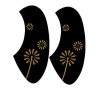 FRCOLOR 2pcs Ukulele Pickguard Ukulele Protective Parts Scratch Guard Supplies for Beginner Use