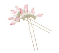 FRCOLOR 2pcs Vintage Tulip Motif Hairpins Hair Decorations Sturdy Chignon Hair Pin Ancient Style Hairpin