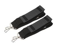 FRCOLOR 2pcs Violin Case Strap Lightweight Durable Canvas with Metal Buckle Shoulder Straps for Folk Violin and Cello Cases Portable Music Bag Accessories for Travel