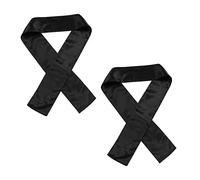 FRCOLOR 2pcs Women Wig Grip Band Satin Headbands Silk Scarf Hair Wrap for Sweat Control Elastic Design for Comfort for Hair Styling and Daily Use