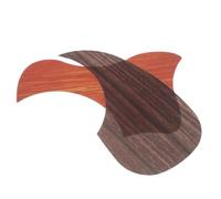 FRCOLOR 2pcs Wood Grain Pickguard Sticker Guitar Wood Grain Pickguard Adhesive Finish Protector Pattern Panel Sticker Pattern Protective Film