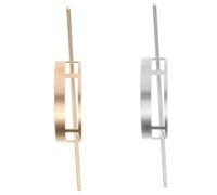 FRCOLOR 2pcs Zinc Alloy Hair Stick Clip for Buns Women Long Hair Styling Tool Elegant Design