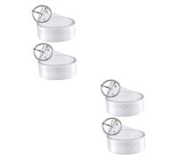 FRCOLOR 2sets 2pcs Transparent PVC Waist Belt with Metal Buckle Fashion Waistband for Women Versatile Accessory for Dresses and Jeans Stylish Clear Belt Occasion 2pcs*2