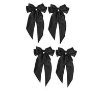FRCOLOR 2sets Big Bow Hair Clips for Women Metal Spring Hair Bowknot Clip on Bows for Girls for Women 2pcs*2