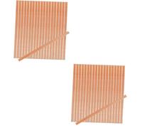 FRCOLOR 2sets Box Cedar Strips Spanish Cedar Veneer Humidor Accessories 20pcs*2