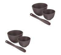 FRCOLOR 2sets DIY Mask Mixing Bowl Face Mask Mixing Bowl Face Skincare Tool Wax Melting Pot Liner Salon Stirring Stick