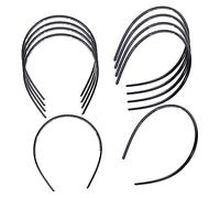 FRCOLOR 2sets Elegant Vintage Headband Retro Hair Accessories for Women Thin Hair Bands Scrunchies 10pcs*2