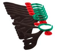 FRCOLOR 2sets Festival Decorative Antlers Hair Band Headband for Kids Adults Comfortable Non-deformation Ideal for Christmas Carnival 6pcs*2