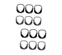 FRCOLOR 2sets Hair Ties for Women Girls Elastic Hair Ties Ponytail Holders for Wig 6pcs*2