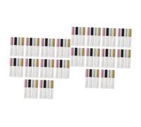 FRCOLOR 2sets Lip Gloss Tube Lip Gloss Tube Empty Lip Gloss Tube Lip Liquid Empty Lip Gloss Bulk Clear Lip Gloss Tubes Lip Gloss Bottle Empty Lip Tint Empty Containers with Brush 40pcs*2