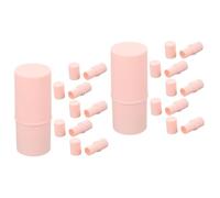 FRCOLOR 2sets Make Your Own Lipstick Empty Lip Gloss Tubes Portable Containers for Ages 6pcs*2