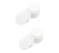 FRCOLOR 2sets Mini Powder Cotton Makeup Comfortable Fit and Easy Cleaning for Your Beauty Routine 10pcs*2