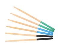 FRCOLOR 3 Pairs Maple Drumsticks with Non Slip Grip Versatile Percussion Sticks for Electronic Acoustic Drums for Beginners Professionals for Practice Band Rehearsals