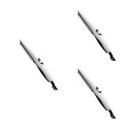 FRCOLOR 3 Pcs Beard Comb Fast Preheat 20s Hair Straightener Tool Safe for All Beard Types UK
