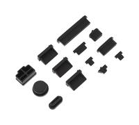 FRCOLOR 3 Set Laptop Port Plugs Cover Compatible for Alienware Dustproof Stopper Protecting USB Ports From Liquid and Rust Easy to Insert and Remove Practical Protective Caps