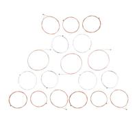 FRCOLOR 3 Sets Acoustic Guitar String Replacement Kit for Beginners and Professionals Stainless Steel Strings with Stable Tuning Easy to Install Suitable for Various Music Styles