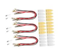 FRCOLOR 3 Sets Fruit Battery Science Experiment Kit with Potato Lemon Clock DIY Electric Circuit Kit for Students Renewable Environmental Awareness Stem Educational