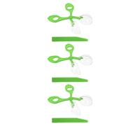 FRCOLOR 3 Sets Outdoor Exploring Kit with Catcher Scissors and Cartoon Tweezers Fine Motor Skill Tool for Butterfly Catching and Nature Observation