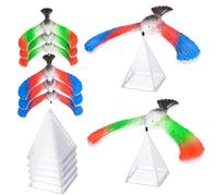 FRCOLOR 30 pcs Balanced Eagle Bird for Educational Physics Props Gravity Finger Balance Safe Material Party Favors and Classroom Rewards for Boys Random Color
