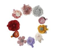 FRCOLOR 30 Pcs Children's Hair Clip Set Child Hair Clip Adorable Hairpin Hair Accessories Barrettes Suit Hair Clips for Cloth Hairpins Alloy Clip