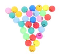 FRCOLOR 30pcs Bingo Balls for Raffle Games Party Decorations Bar Events Family Gatherings Safe and Versatile Bingo Accessories
