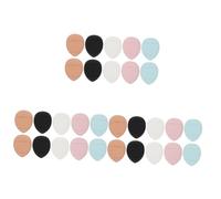 FRCOLOR 30pcs Cosmetics Powder Makeup Face for Foundation and Delicate Sponge for Touch-ups