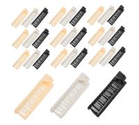 FRCOLOR 30pcs Folding Static Comb Portable Straight Hair Comb Static Brush Foldable Hair Travel for Women Detangling The-go