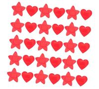 FRCOLOR 30Pcs Fun Heart Star Shaped Patches for Boys Portable Care for and Outdoor Activities