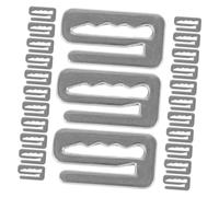 FRCOLOR 30pcs Hair Cape Clip for Boys and Girls Adults Barber Haircut Cape Luggage Straps for Suitcases Diving Weight Fixed Keeper
