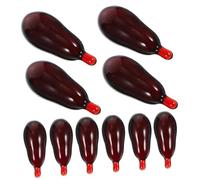 FRCOLOR 30pcs Halloween Fake Blood Capsules Non Toxic Blood Pills for Costume Props Cosplay Masquerade Party Decoration Safe for Ages Compact Versatile Use
