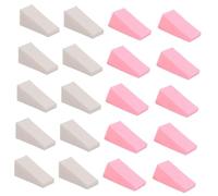 FRCOLOR 30pcs Makeup Puff Triangle Powder Makeup Wedge for Foundation Smooth Application Washable for Travel