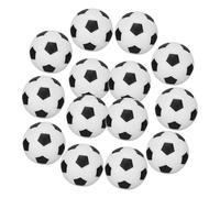 FRCOLOR 30pcs Mini Soccer Balls Material Tiny Football Decorations for Home and Small House Lightweight Ornaments Enhancing Imagination and Cognitive Play