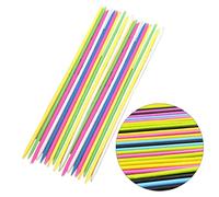 FRCOLOR 30Pcs Mixed Color Pick Up Sticks Game Parent Fun for All Ages Develops Fine Motor Skills for Indoor Outdoor Parties and Picnics