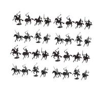 FRCOLOR 32pcs Military Soldier Set Plastic Knight and Vintage Soldier Figures Educational Army Collectibles for Sand Table Play and Historical Role-playing