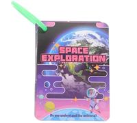 FRCOLOR 34pcs Space Planet Learning Cards Educational Flashcards for Real Images and Words Cognitive Development for Interactive Outer Space Exploration and Memory Enhancement