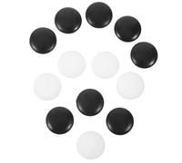 FRCOLOR 360pcs Small Go Chess Pieces Resin Material Broken Resistant Game Stones Flat Design Educational Friends and Family Playing Fun