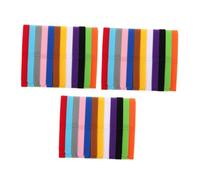 FRCOLOR 36pcs Adjustable Puppy Identification Collars Kit for Newborn Pets Colored Nylon Id Bands for Kittens and Small Dogs Flexible for Birthday and Health Monitoring